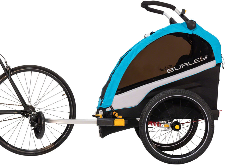 Burley D'Lite X Child Trailer - Double, Aqua