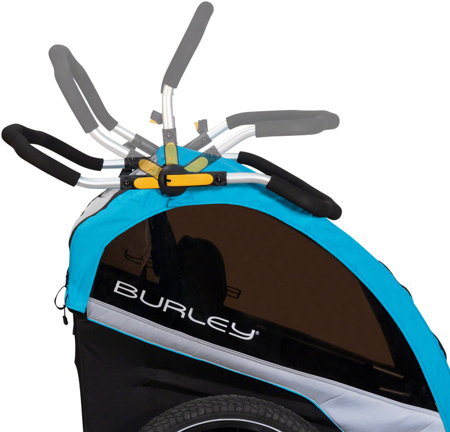 Burley D'Lite X Child Trailer - Double, Aqua
