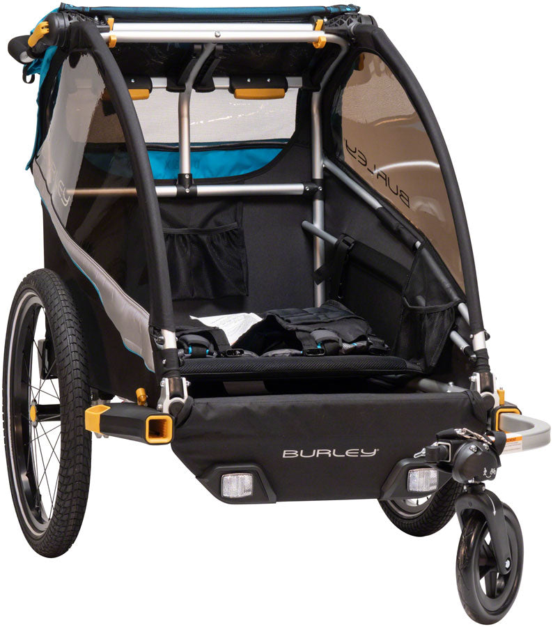 Burley D'Lite X Child Trailer - Double, Aqua