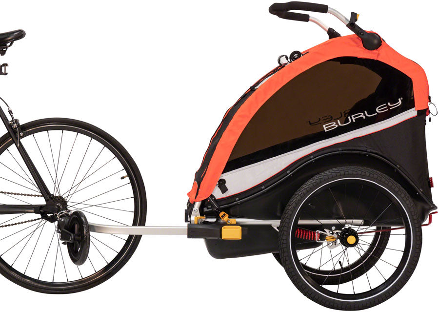 Burley Cub X Child Trailer Atomic Red Velo Mine