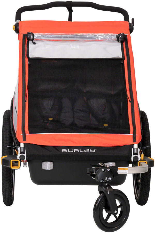Burley Cub X Child Trailer: Atomic Red