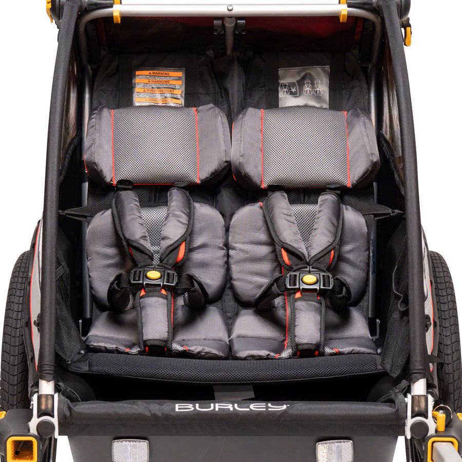 Burley Cub X Child Trailer: Atomic Red