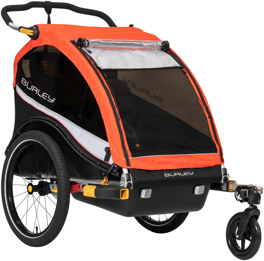 Burley Cub X Child Trailer: Atomic Red