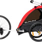 Burley Honey Bee Child Trailer - Red