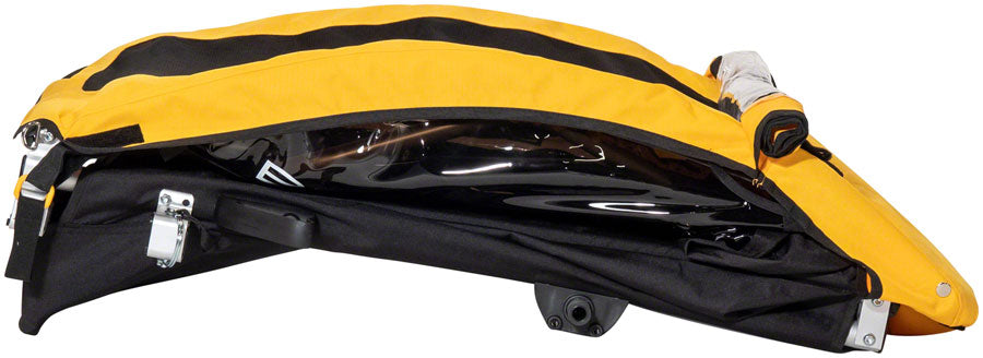 Burley Bee Child Trailer - Double, Yellow