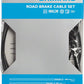 Shimano Road PTFE Brake Cable and Housing Set Black