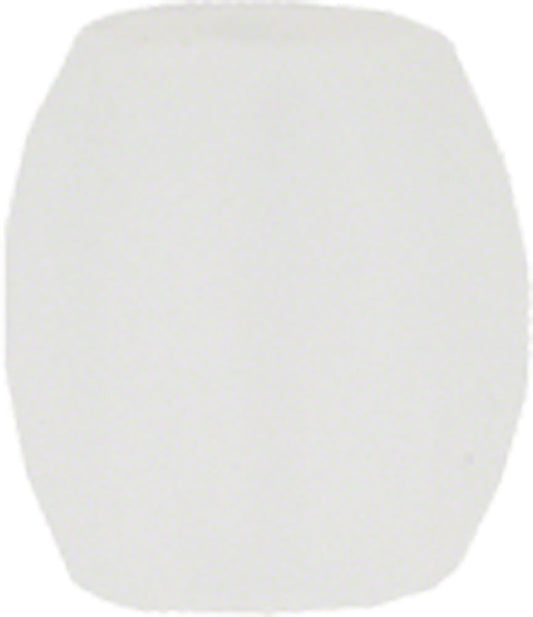 Jagwire Mini Tube Tops Frame Protectors for 4mm or 5mm Housing or Hose Bag of 6, Translucent