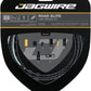 Jagwire Road Elite Link Brake Cable Kit SRAM/Shimano with Ultra-Slick Uncoated Cables, Black