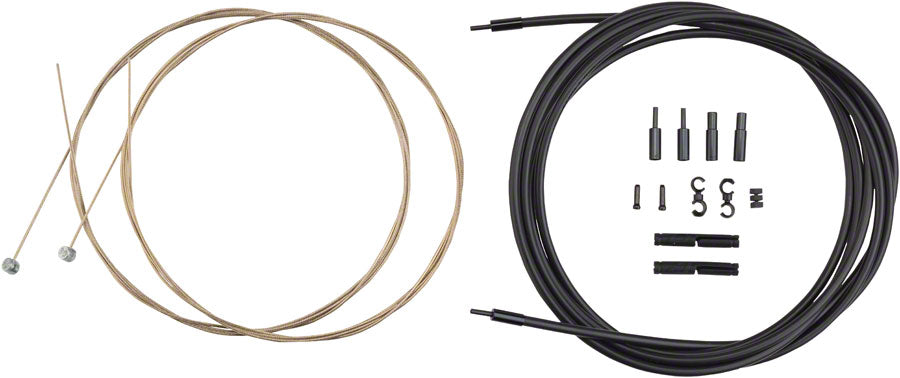 Jagwire Pro Brake Cable Kit Mountain SRAM/Shimano, Black