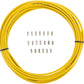 Jagwire 5mm Sport Brake Housing with Slick-Lube Liner 10M Roll, Yellow