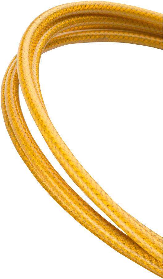 【純正品】MIRACLE WORKS BIRIKEN 11cm イエローホイル Jagwire 5mm Sport Brake Housing with Slick-Lube Liner 10M Roll