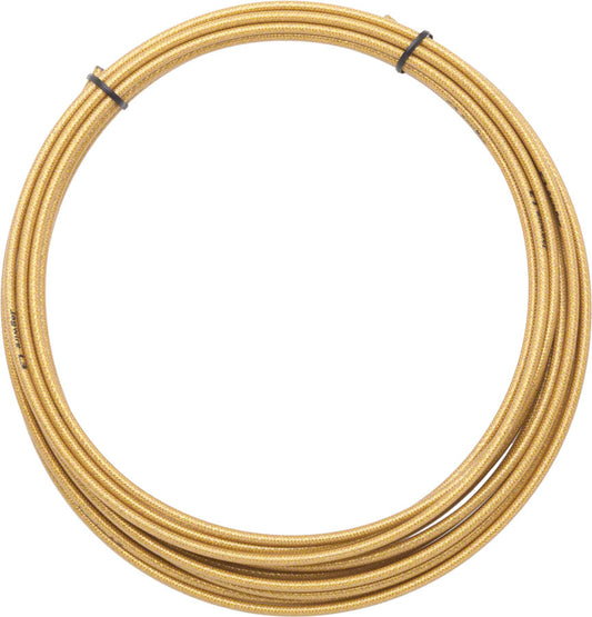 Jagwire 5mm Sport Brake Housing with Slick-Lube Liner 10M Roll, Gold Medal