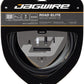 Jagwire Road Elite Sealed Brake Cable Kit - SRAM/Shimano, Ultra-Slick Uncoated Cables, Black