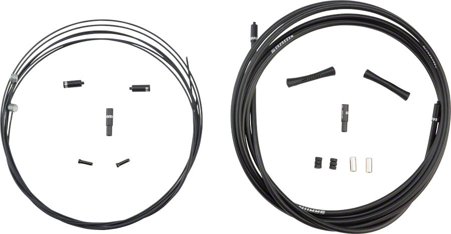 SRAM SlickWire MTB 5mm Brake Cable and Housing Set, Black