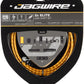 Jagwire 2x Elite Link Shift Cable Kit SRAM/Shimano with Polished Ultra-Slick Cables, Gold