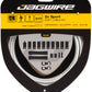 Jagwire 2x Sport Shift Cable Kit SRAM/Shimano, Braided White