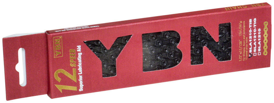 YBN Ti-Nitride Chain - 12-Speed, 126 Links, Black