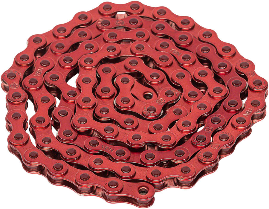 Salt Traction Chain - 410 Type, 1/2" x 1/8", 88 Links, Red
