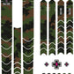 Muc-Off DH/Enduro/Trail Frame Protection Kit - 45-Piece Kit, Camo