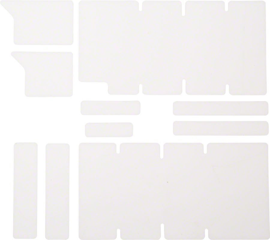 Lizard Skins Adhesive Bike Protection Fork Protector: Clear