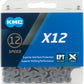 KMC X12 EPT Chain - 12-Speed, 126 Links, Gray