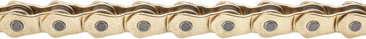 KMC HL1 Narrow Chain - Single Speed 3/32", 100 Links, Half Link Chain, Gold