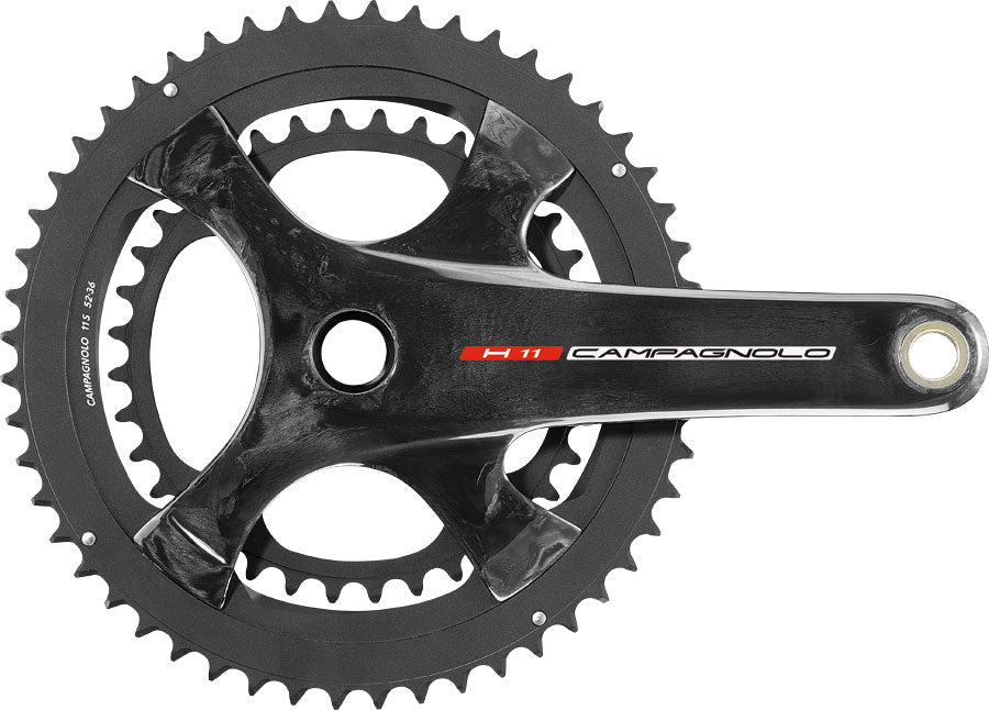 Campagnolo H11 Crankset - 175mm, 11-Speed, 50/34t, 112/146 Asymmetric BCD, Campagnolo Ultra-Torque Spindle Interface, Carbon