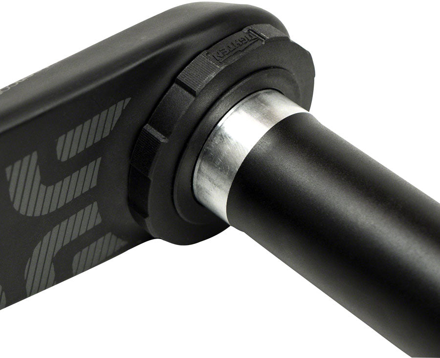 e*thirteen XCX Race Carbon Crankset - 175mm, Direct Mount, e*thirteen P3 Connect Spindle Interface, Black
