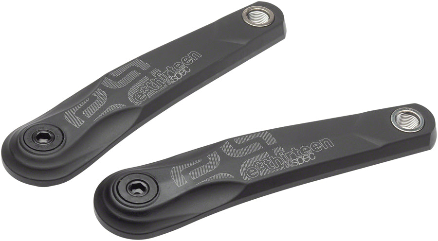 e*thirteen e*spec Plus Ebike Crank Arm Set 165mm ISIS Crankset Black