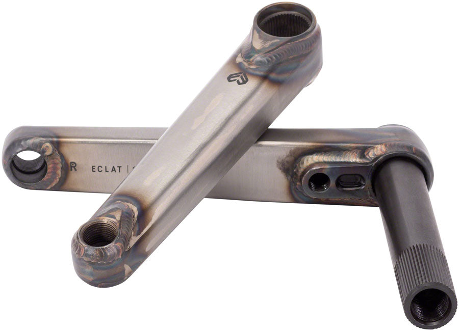 Eclat Spire 2-Piece 160mm 1-Speed 22 mm Spindle Crankset Gray