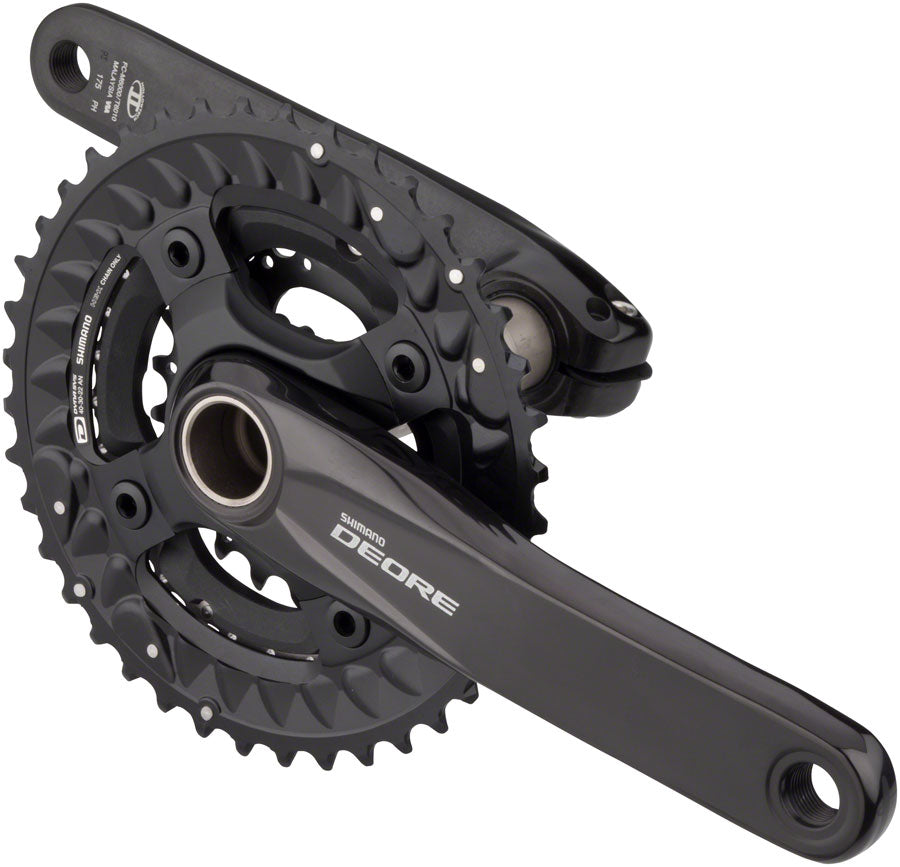 Shimano FC-M6000-3 175mm 40/30/22T 10-Speed Hollowtech II Crankset Black