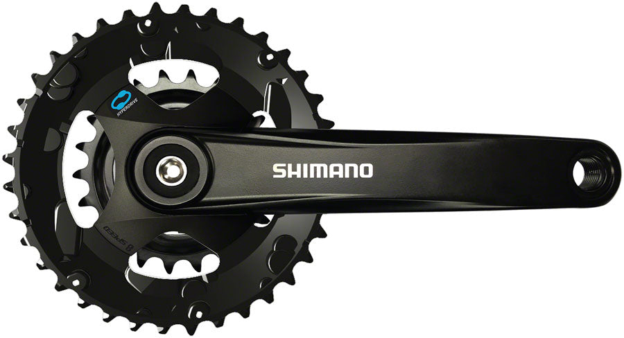 Shimano FC-M315-B2 175mm 7/8-Speed Square Taper Crankset Black