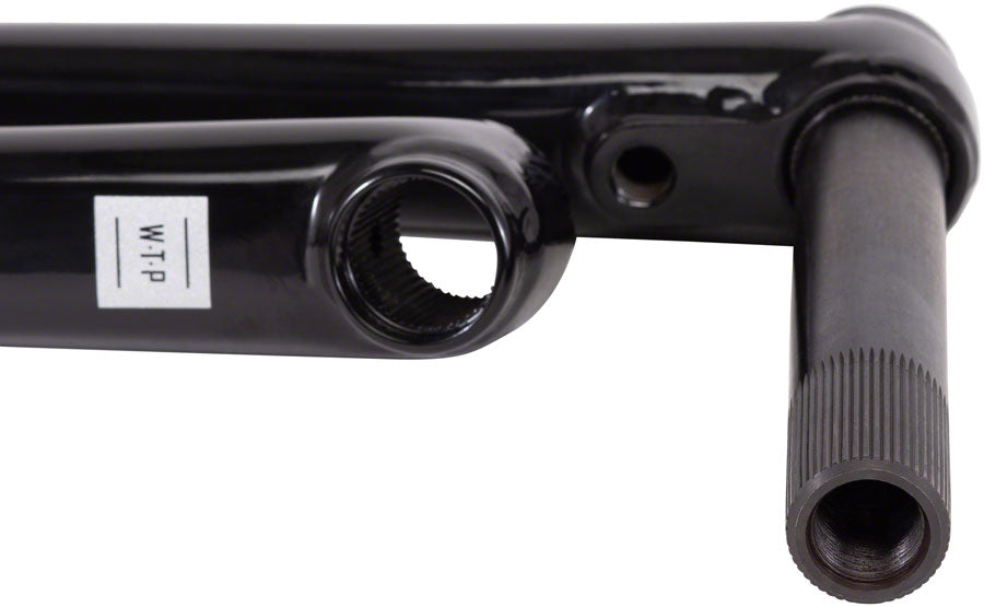 We The People Legacy Crankset - 175mm, Black