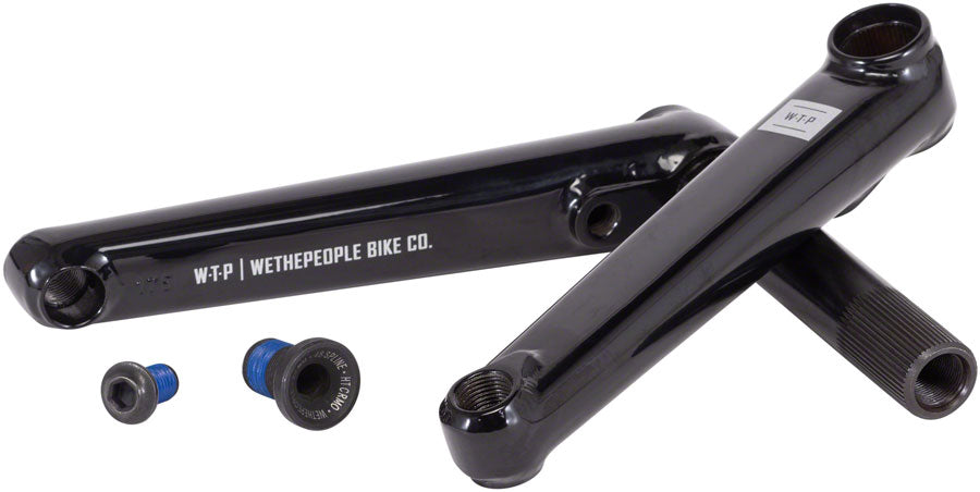 We The People Legacy Crankset - 175mm, Black