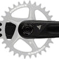 RaceFace Turbine Crankset - 165mm, Direct Mount, 136mm Spindle with CINCH Interface, 7050 Aluminum, Black