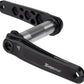 RaceFace Turbine Crankset - 170mm, Direct Mount, 143mm Spindle with CINCH Interface, 7050 Aluminum, Black