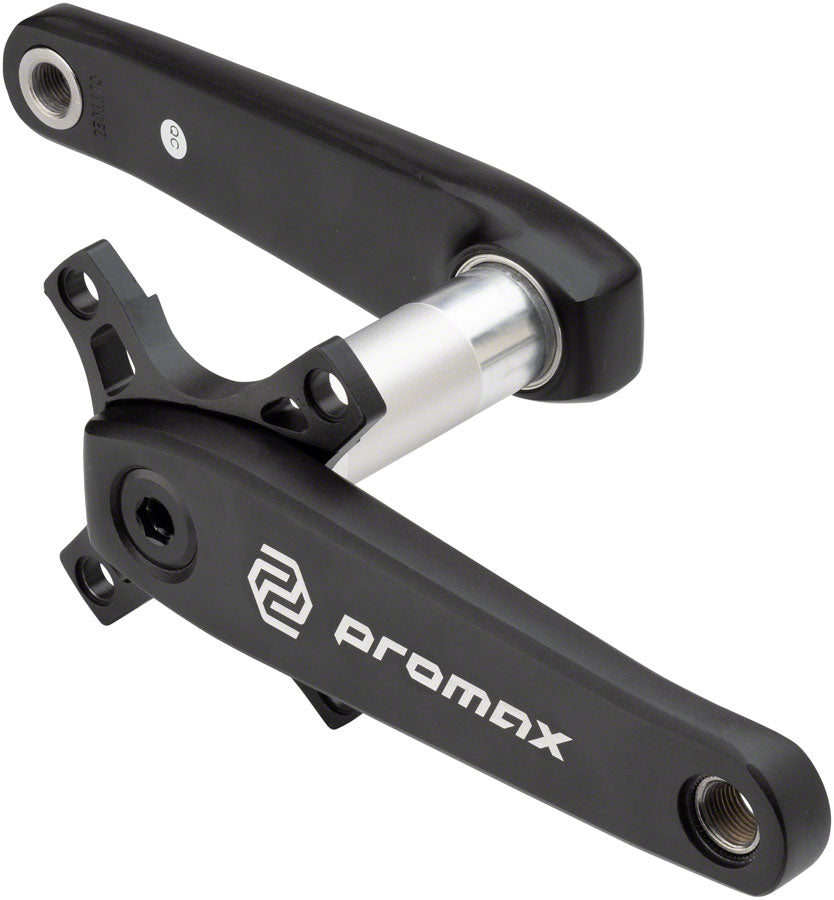 Promax HF-3 Hollow Hot Forged Crankset - 172.5mm, 2-PC,  Direct Mount SRAM 3-Bolt, 30mm Spindle, Black