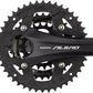 Shimano Alivio FC-T4060 170mm 44/32/22T 9-Speed Hollowtech II Crankset Black