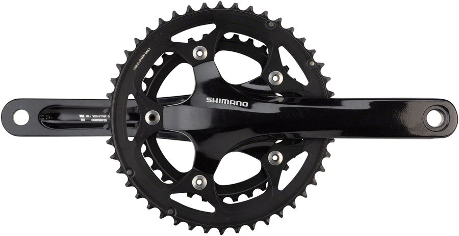 Shimano Tiagra FC-R460 170mm 46/34T 10-Speed Hollowtech II Crankset Black