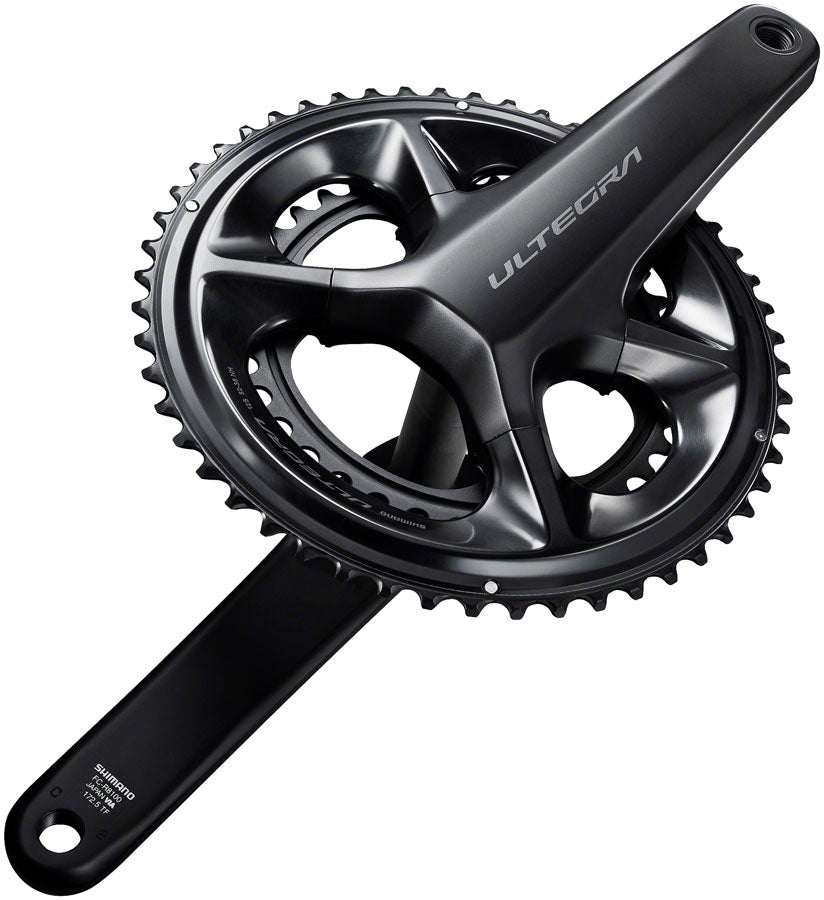 Shimano Ultegra FC-R8100 Crankset - 175mm, 12-Speed, 52/36t, Hollowtech II Spindle Interface, Black
