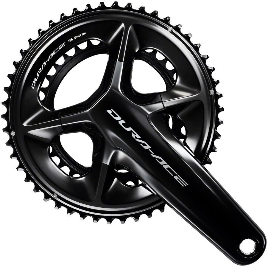Shimano Dura-Ace FC-R9200 Crankset - 175mm, 12-Speed, 50/34t, Hollowtech II Spindle Interface, Black