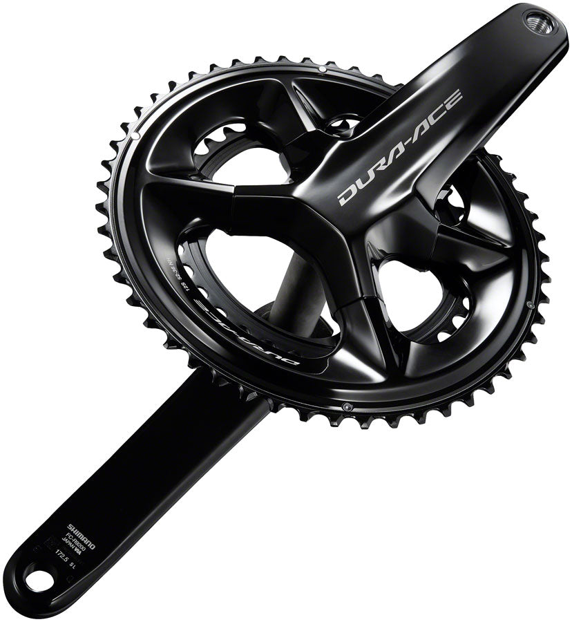 Shimano Dura-Ace FC-R9200 Crankset - 172.5mm, 12-Speed, 52/36t, Hollowtech  II Spindle Interface, Black