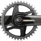SRAM Force 1 AXS Wide Power Meter Crankset - 167.5mm, 12-Speed, 40t, Direct Mount, DUB Spindle Interface, Iridescent Gray, D2