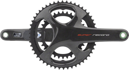 Campagnolo Super Record Crankset with Stages Power Meter - 175mm, 12-Speed, 50/34t, 112/146 Asymmetric BCD, Ul-Tq Interface, Carbon