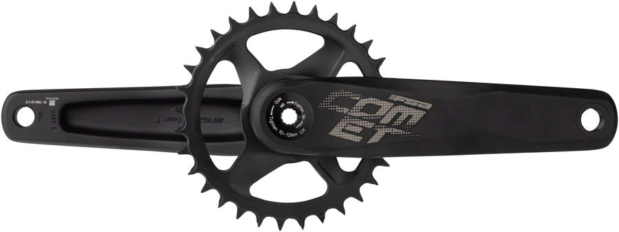 FSA Comet HD Modular 1x 170mm 32T 11/12-Speed MegaExo Crankset Black