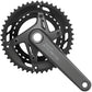 Shimano CUES FC-U6010-2 170mm 46/32T 11-Speed Hollowtech II Crankset Black