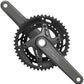 Shimano CUES FC-U6010-2 175mm 46/32T 11-Speed Hollowtech II Crankset Black