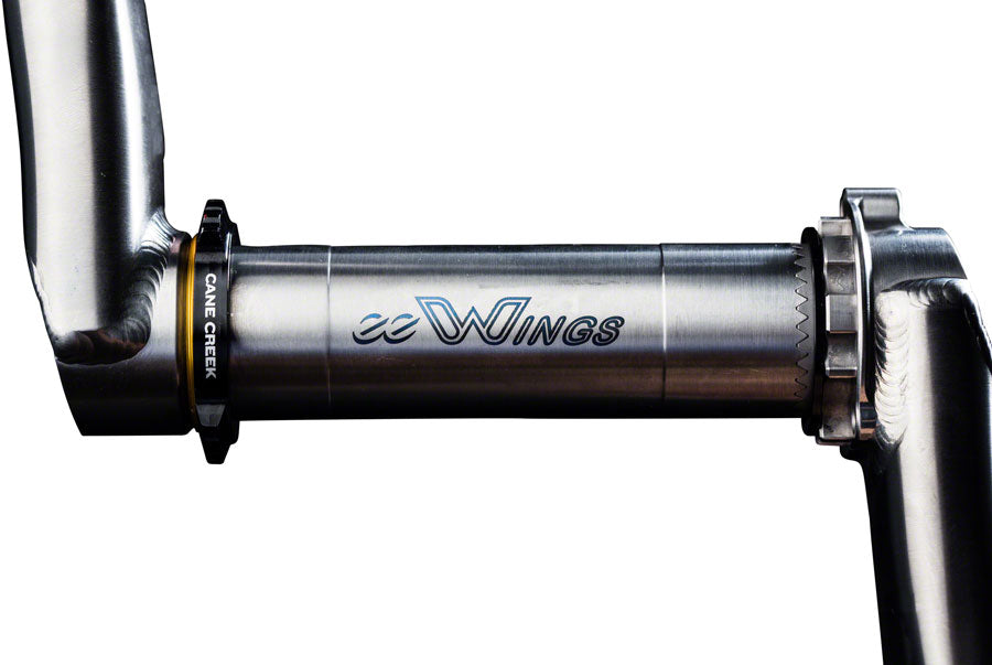 Cane Creek eeWings Mountain Titanium 165mm 30 mm Spindle Crankset Black