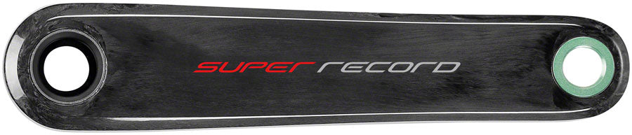 Campagnolo Super Record Crankset - 165mm, 12-Speed, 50/34t, 112/146 Asymmetric BCD, Campagnolo Ultra-Torque Spindle Interface, Carbon
