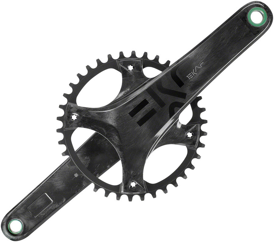 Campagnolo EKAR Crankset - 175mm, 13-Speed, 38t, 123mm BCD, Campagnolo Ultra-Torque Spindle Interface, Carbon